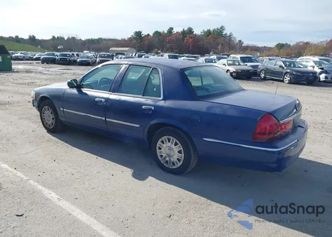 2005 Mercury Grand Marquis Gs из США, поврежденный, VIN 2MEFM74WX5X665582